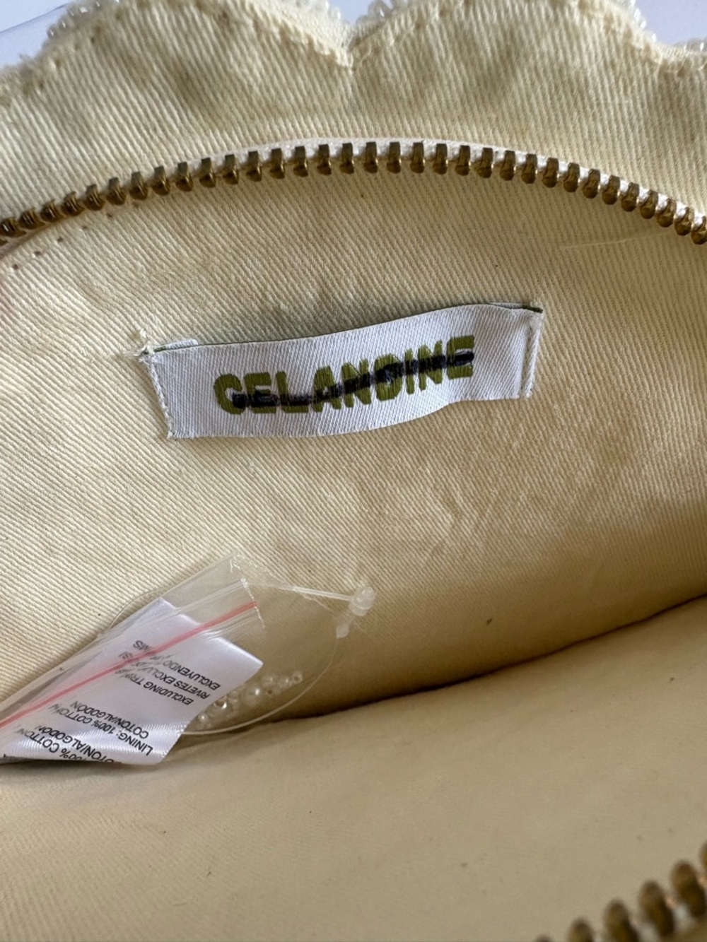 NWOT Anthropologie Beaded Icon Crossbody Bag - Picture 9 of 13